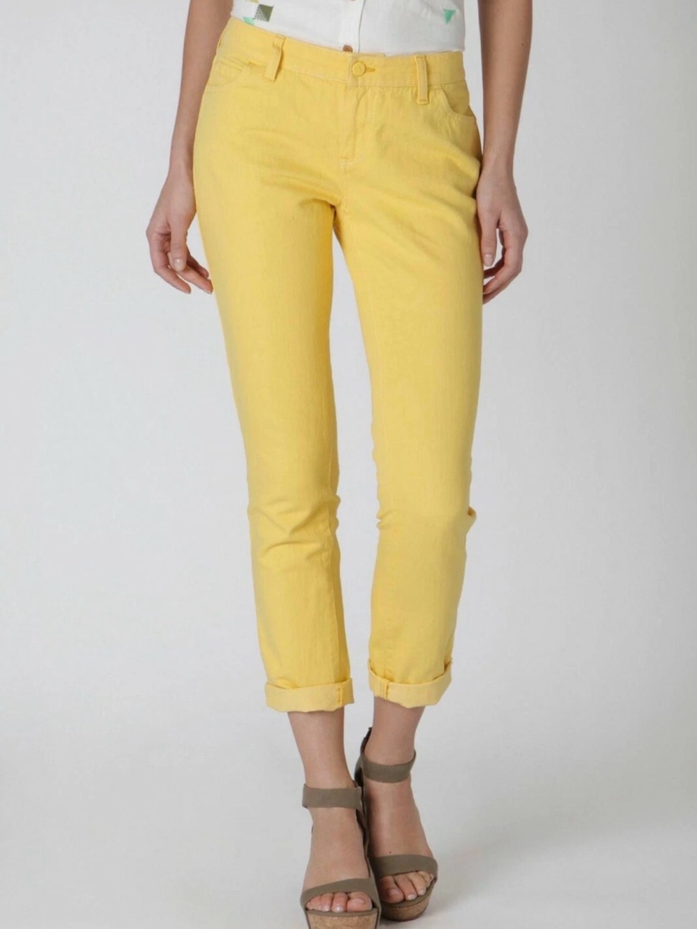 Pilcro Hyphen Straight-Cut Pants Size 30 ANTHROPOLOGIE